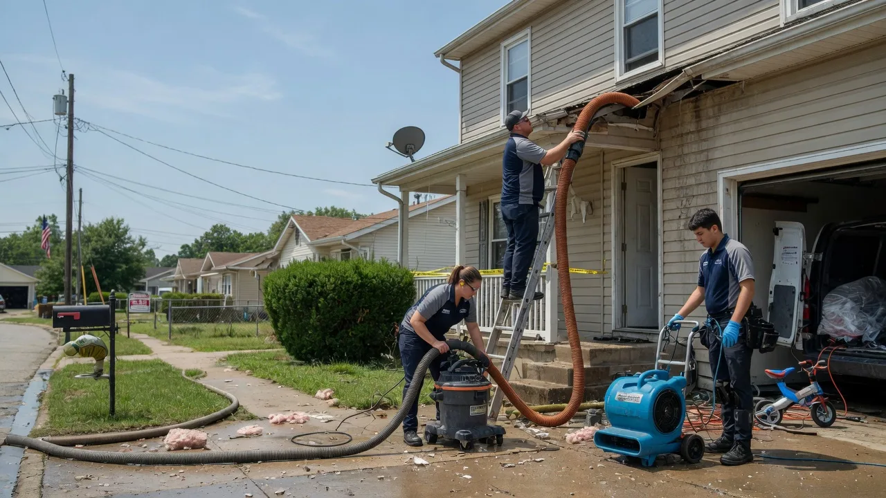 Water Damage Restoration in Agency, MO near me
